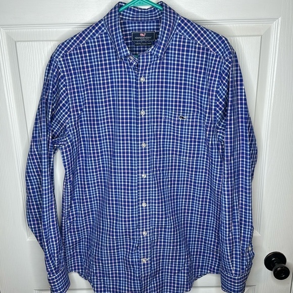 Vineyard Vines Other - Vineyard Vines Checked Small Fit Tucker Shirt